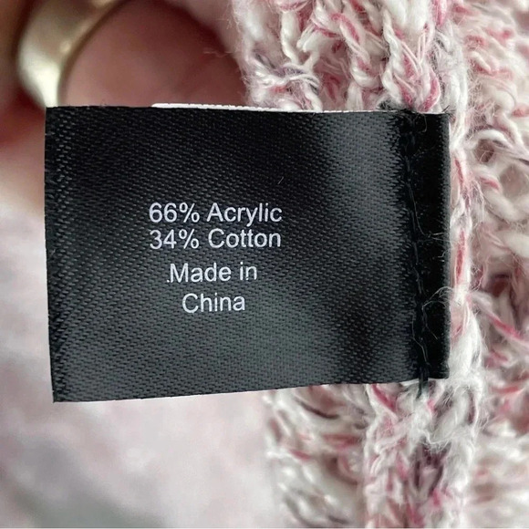 Lane Bryant Size 14/16 Long sleeve Loose Knit Cardigan Open Front 9346 - Picture 3 of 9